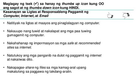 tamang paggamit ng internet|Ict lesson epp 4 aralin 7 ligtas at responsableng paggamit ng .